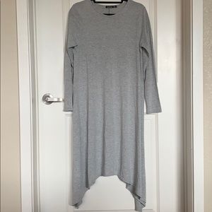 grey maxi/midi dress